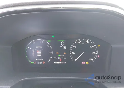 2023 Honda Cr-V Hybrid Sport из США, поврежденный, VIN 2HKRS5H51PH709211